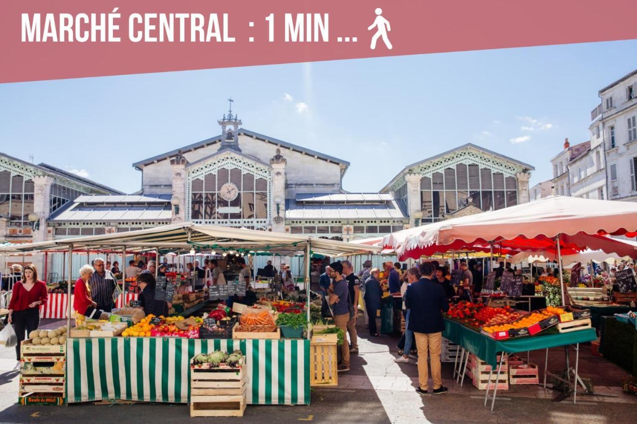 Ღ Marche Central • Au Coeur De Ville & Spacieux Λα Ροσέλ Εξωτερικό φωτογραφία